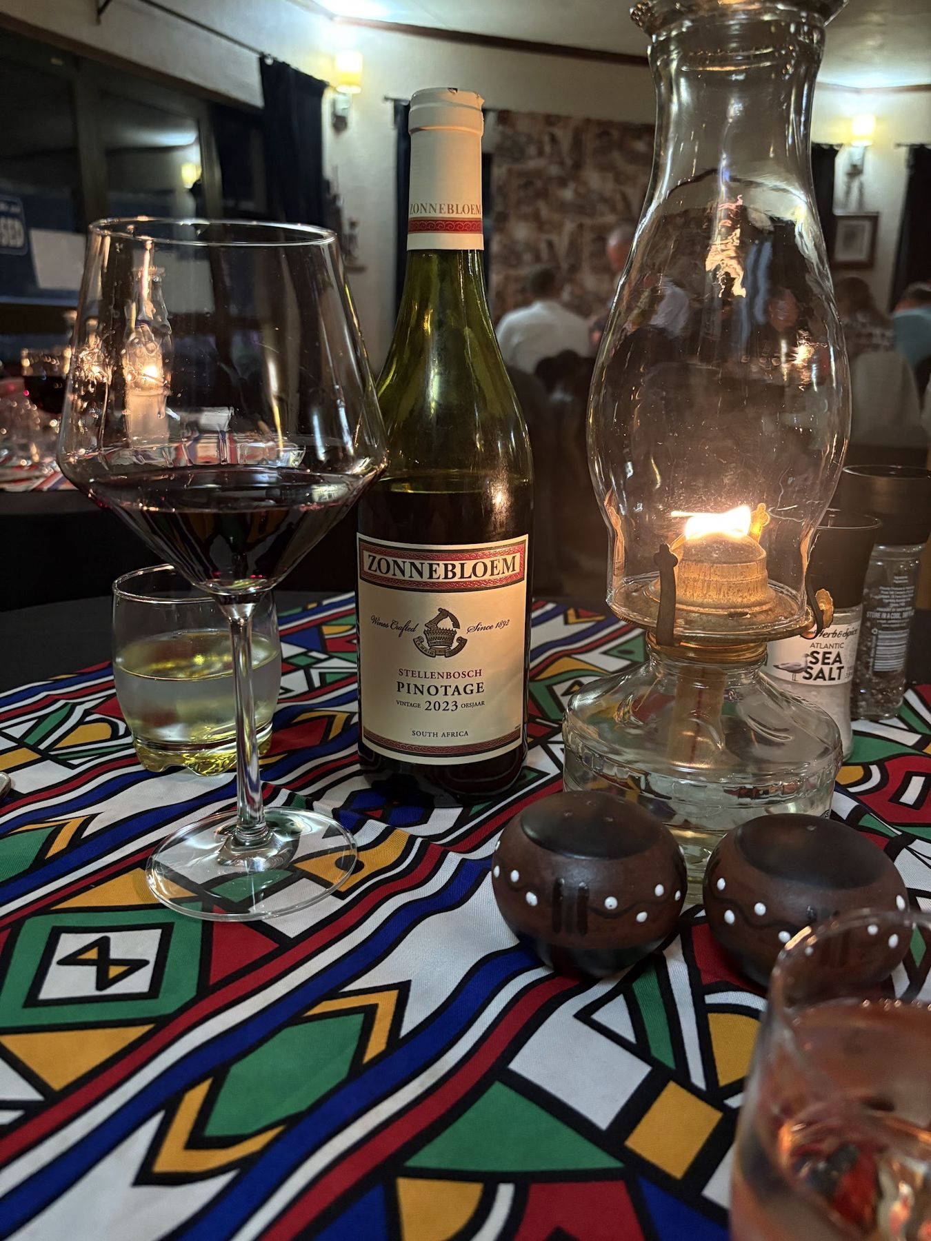 Wine by candlelight